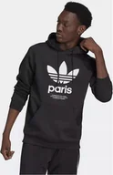 Bluzy męskie - Adidas Paris bluza męska sportowa z kapturem - miniaturka - grafika 1
