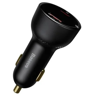 Baseus Ładowarka  Superme Adapter 1x USB-A 1x USB-C 5 A 02683 02683 - Ładowarki samochodowe - miniaturka - grafika 1