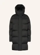 Płaszcze damskie - Tommy Hilfiger Płaszcz Puchowy schwarz - miniaturka - grafika 1