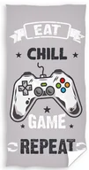 Okrycia kąpielowe dla dzieci - Ręcznik Kąpielowy 90x180 Gamer dla Gracza na plażę - miniaturka - grafika 1