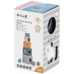 VIGA TOYS Klocki Drewniana Układanka Toys 44016 - Klocki - miniaturka - grafika 1
