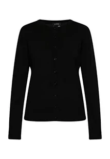 Idony Kardigan damski 15329896, czarny, XL, czarny, XL - Swetry damskie - miniaturka - grafika 1