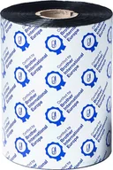 Taśmy do drukarek barwiące - BROTHER Black ribbon standard wax 110mm x 600m sold in 6-pack - miniaturka - grafika 1