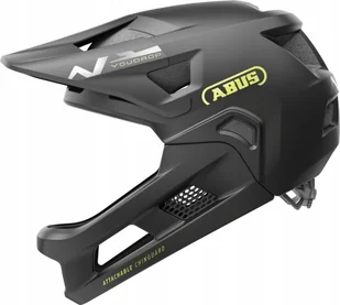 Kask rowerowy Abus YouDrop Ff Velvet Black 48-55 - Kaski rowerowe - miniaturka - grafika 1