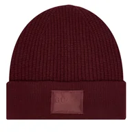 Czapki damskie - Czapka Guess AW5436 POL03 Bordowy - miniaturka - grafika 1