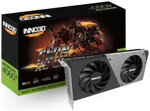 INNO3D GeForce RTX 4060 Ti Twin X2 OC 16 GB - Karty graficzne - miniaturka - grafika 2