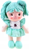 Lalki dla dziewczynek - Jokomisiada Lalka szmaciana Zuzia 33cm w miętowej sukni ZA3853 - miniaturka - grafika 1