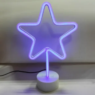 Lampka stołowa neon Magic Star - Lampy stojące - miniaturka - grafika 1