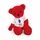 Doudou et Compagnie - Bear Equipe De France - Oficjalna licencja na Igrzyska Olimpijskie w Paryżu 2024 - Pluszowy - dla niemowląt od urodzenia - 30 cm - Czerwony - JO2457