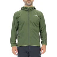 Moda i Uroda OUTLET - JEEP O102884-E946 J Polar TERMICZNY MĘSKI Z KAPTUREM i zapinanymi kieszeniami Haft Mały J23W Mężczyźni Rifle Green XXL - miniaturka - grafika 1