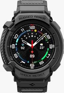 Etui Spigen Rugged Armor Pro do Samsung Galaxy Watch 8 Classic 46mm Matte Black - Akcesoria do smartwatchy - miniaturka - grafika 1