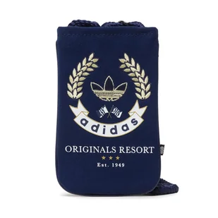 Saszetka adidas Pouch HK0115 Granatowy - Torby męskie - miniaturka - grafika 1