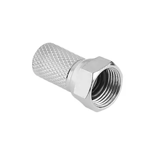 50 szt. Wtyk SAT F 6,8 mm + uszczelka CU Cabletech - Inne akcesoria audio-wideo - miniaturka - grafika 1