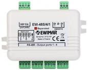Akcesoria do monitoringu - DYSTRYBUTOR MAGISTRALI RS-485 EW-485/4/1/SO Z SEPARACJĄ OPTYCZNĄ - miniaturka - grafika 1