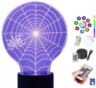 Lampy pozostałe - Lampka Na Biurko Pająk Pajęczyna 16 Led Plexido - miniaturka - grafika 1