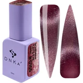Lakiery hybrydowe - COLOR GEL POLISH "DNKa", 12 ml #0155 Bohemian Cat's Eye - miniaturka - grafika 1
