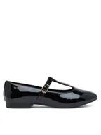 Buty dla dziewczynek - Tommy Hilfiger Baleriny Ballerina T3A3-34000-0774 D Czarny - miniaturka - grafika 1