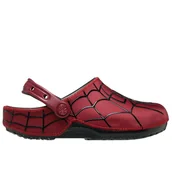 Klapki i japonki męskie - Klapki męskie Crocs Spider-Man Neo Classic Clog 211489-90H - czerwone - miniaturka - grafika 1
