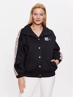 Kurtki damskie - Guess Kurtka przejściowa Beulah V3YL01 KBSK0 Czarny Regular Fit - miniaturka - grafika 1