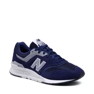 Buty sportowe męskie - New Balance 997H Core męskie buty sportowe - srebrny - 43 EU - grafika 1