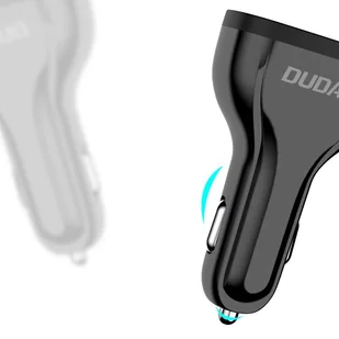 Dudao ładowarka samochodowa szybkie ładowanie Quick Charge 3.0 QC3.0 2.4A 18W 3x USB biały (R7S white) - Ładowarki samochodowe - miniaturka - grafika 7