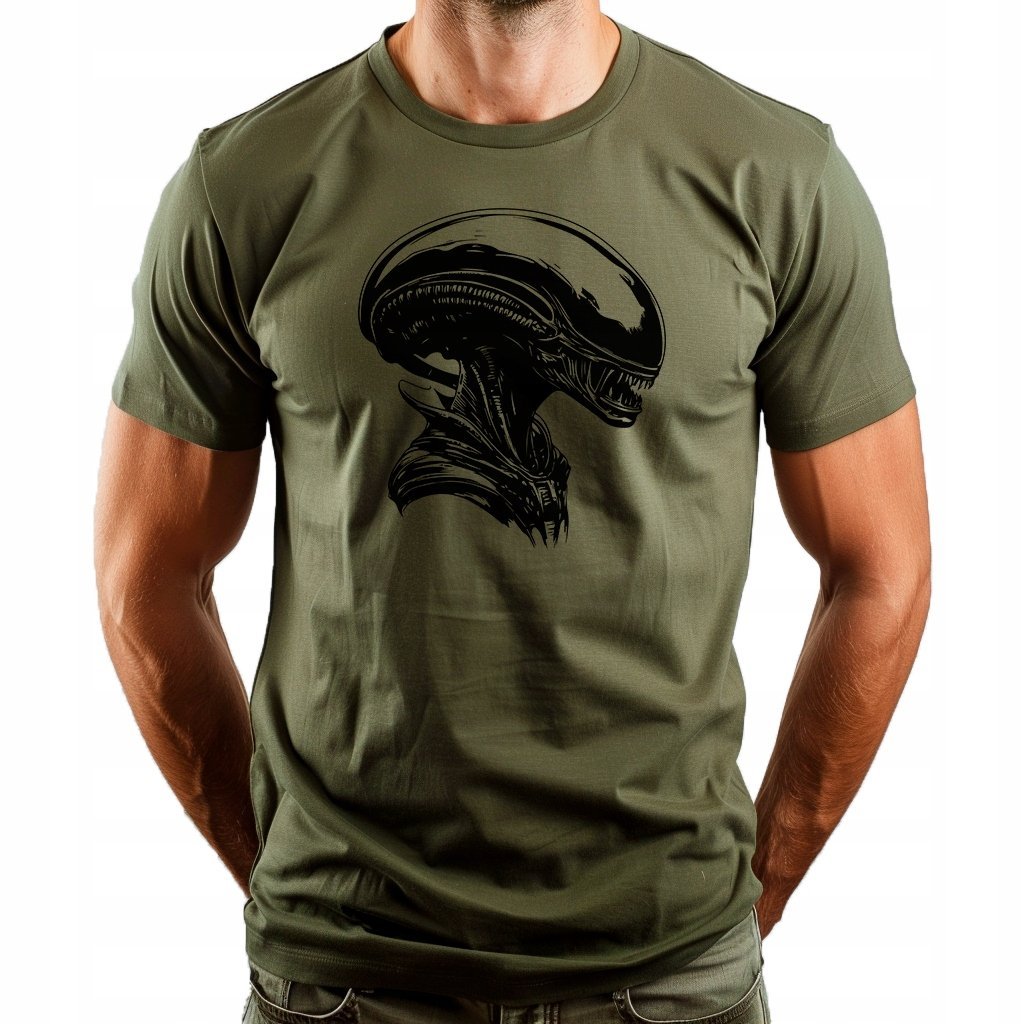 Koszulka T-Shirt ''Obcy'' Bawełna XL