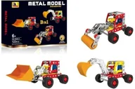 Klocki - Zestaw konstruktor metal 3w1 - zabawka - miniaturka - grafika 1