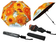 Parasole - Parasol automatyczny, składany - V. van Gogh, Słoneczniki (dekoracja na wierzchu) (CARMANI) - miniaturka - grafika 1