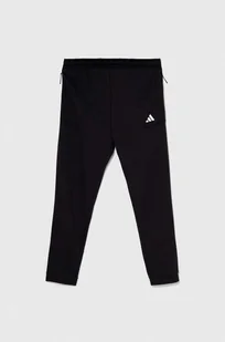 adidas Performance spodnie treningowe kolor czarny gładkie - Spodnie męskie - miniaturka - grafika 1