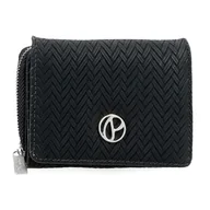 Portfele - Pepe Jeans Sprig Portfel z portmonetką Czarny 10x8x3 cm Sztuczna skóra by Joumma Bags, Czarny (Black), Talla única, Portfel z portfelem - miniaturka - grafika 1