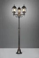Lampy ogrodowe - Volturno H200 lampa stojąca ogrodowa 3xE27 antyczna rdza 405960328 - miniaturka - grafika 1