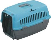 Sprzęt podróżny i transportery dla psów - Transporter Doggy Happet S niebieski - miniaturka - grafika 1