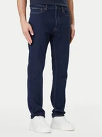 Spodnie męskie - Calvin Klein Jeansy LV04RF939G Granatowy Slim Fit - miniaturka - grafika 1