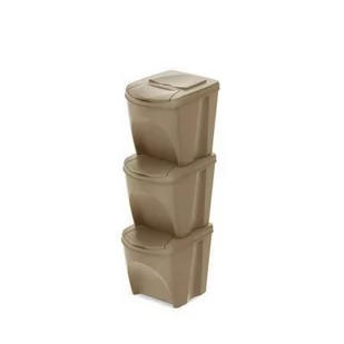 Komplet Koszy Na Śmieci ECO SET3 Naturo ECO 3X25L - Kosze na śmieci - miniaturka - grafika 2