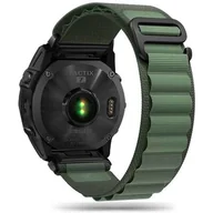 Akcesoria do smartwatchy - Pasek do GARMIN FENIX 3 / 5X / 3HR / 5X PLUS / 6X / 6X PRO / 7X Tech-Protect Nylon Pro zielone - miniaturka - grafika 1