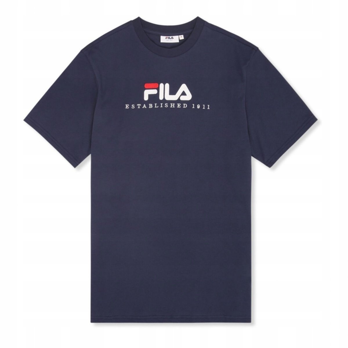Fila t-shirt męski Valsera Regular Logo T-shirt FAU0225.50004 L granatowy