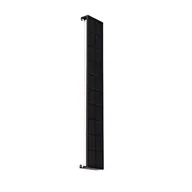 Lampy ogrodowe - QAZQA Lampa ścienna zewnętrzna czarna 60 cm z wbudowanym LEDem 4-stopniowym ściemniaczem z panelem słonecznym - Serena - miniaturka - grafika 1