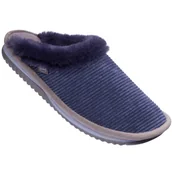Akcesoria do rehabilitacji - Puszyste wygodne kapcie Scholl Brienne : Kolor - GRANATOWY, Rozmiar_SCHOLL - 40 - miniaturka - grafika 1