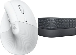 Logitech Lift Off-White 910-006475 + Ergo K860 920-010108 - Myszki - miniaturka - grafika 1
