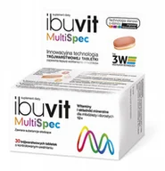 Witaminy i minerały - POLPHARMA Ibuvit MultiSpec x 30 trójwarstwowych tabletek o kontrolowanym uwalnianiu - miniaturka - grafika 1
