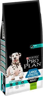 Purina Pro Plan Large Adult Athletic Optidigest, jagnięcina i ryż 14kg - Sucha karma dla psów - miniaturka - grafika 2