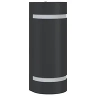 Lampy ogrodowe - vidaXL Kinkiet zewnętrzny, czarny, odlewane aluminium - miniaturka - grafika 1
