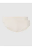 Majtki damskie - Figi hipster z mikrowłókna w zestawie 2 szt. bezszwowe - Puma - miniaturka - grafika 1
