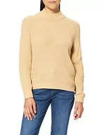 Swetry damskie - VERO MODA Sweter damski Vmlea Ls Highneck Blouse Noos, WHITE PEPPER, L - miniaturka - grafika 1