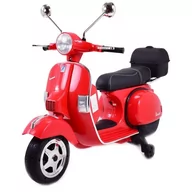 Pojazdy elektryczne dla dzieci - Oryginalna Vespa Px150, Miękkie Koła, Miękkie Siedzenie, Kuferek/Px150 - miniaturka - grafika 1