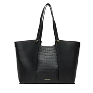 Torebki damskie - Torebka Gino Rossi C-LX10146 Czarny - miniaturka - grafika 1