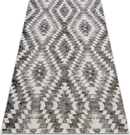 Dywany - Dywan nowoczesny MUNDO D7461 romby 3D outdoor / beż szary 120x170 cm - miniaturka - grafika 1