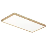 Lampy sufitowe - Podłużny plafon Olbis PLF-63827-600L-36W-WO Italux LED 36W 2800-6000K IP44 drewniany - miniaturka - grafika 1