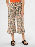Spodnie damskie - soyaconcept Spodnie - SC-Emmalene 3-B Kobiety wiskoza beżowy|wielokolorowy wzorzysty, S - soyaconcept® - miniaturka - grafika 1