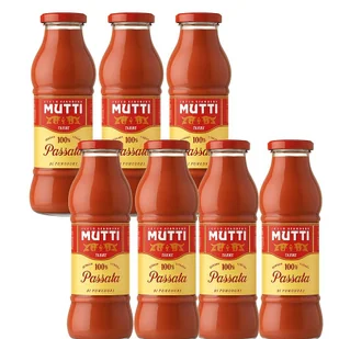 Passata pomidorowa 400g x7 - Mutti - Koncentraty warzywne, przeciery - miniaturka - grafika 1